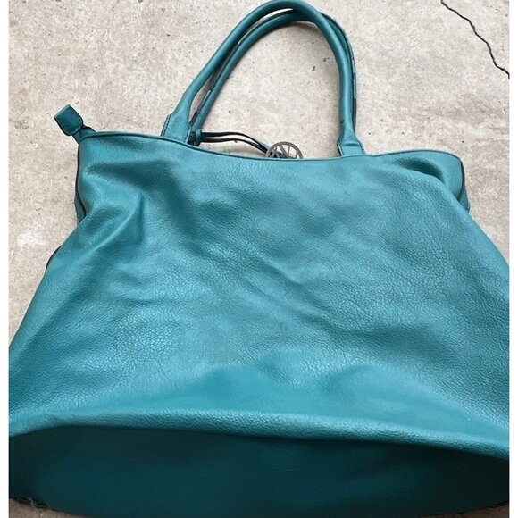 Vintage Style & Co. Sling Woven Blue Large Shoulder Bag Tote Women’s Purse - Picture 9 of 16